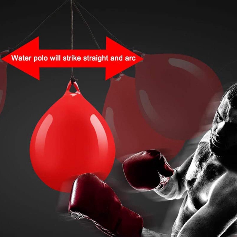 Túi tập đấm kèm móc/ vòi bơm nước chuyên dụng hỗ trợ tập boxing tại nhà