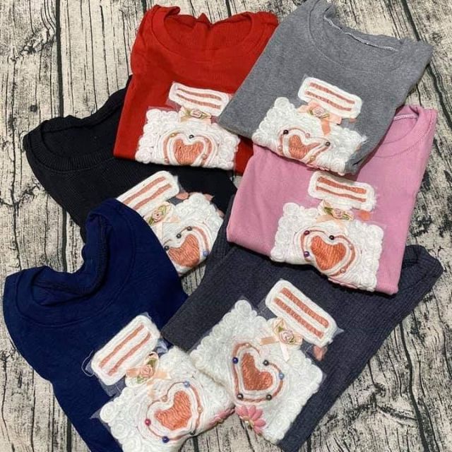 Áo kiểu chất gân bozip