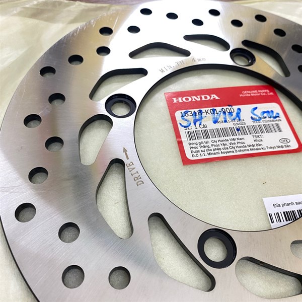 Đĩa phanh sau SH Việt