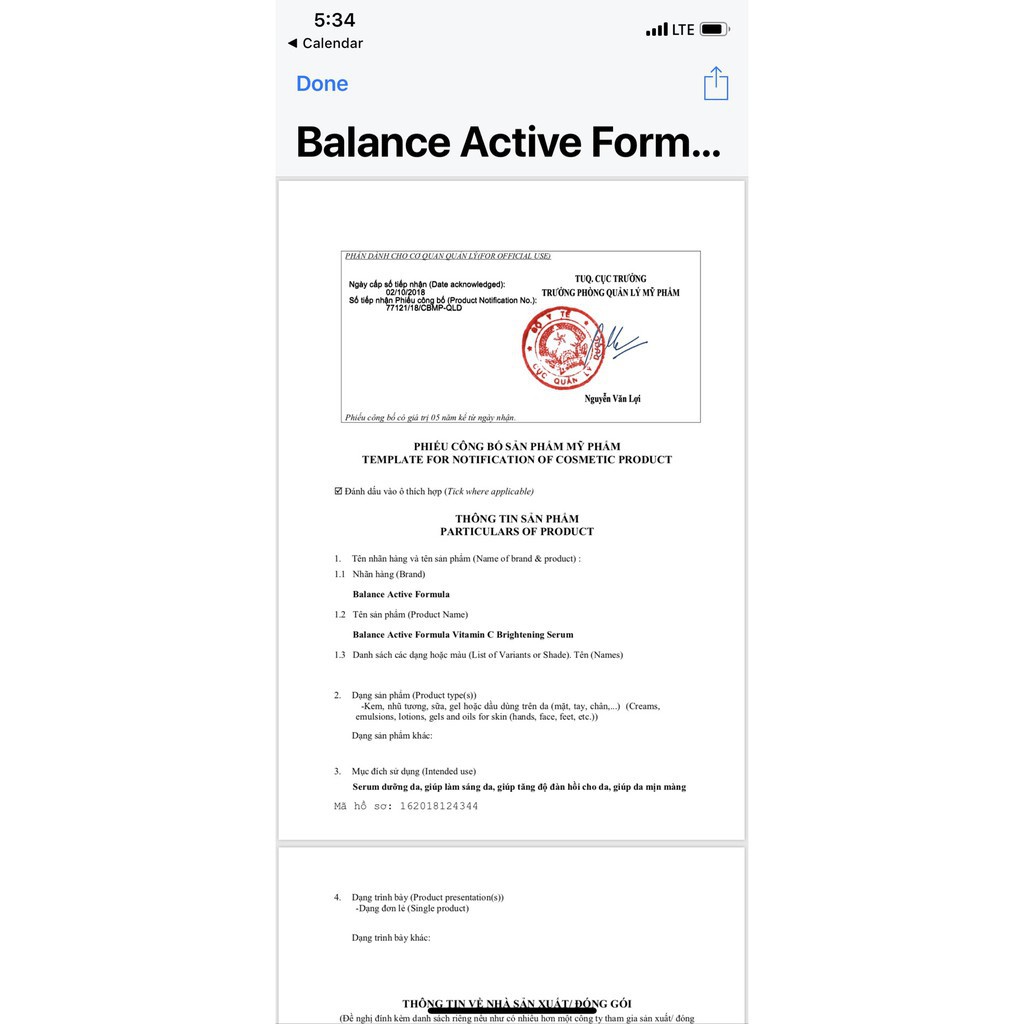 [CHÍNH HÃNG]  Serum Vitamin C Balance làm sáng da bill Anh | BigBuy360 - bigbuy360.vn