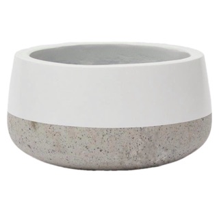 Chậu xi măng fiber form bầu lùn