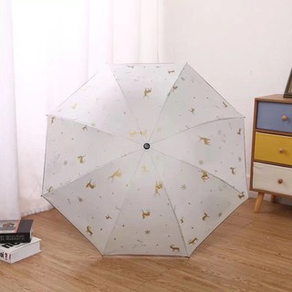 RẺ VÔ ĐỊCH Ô Dù Che Mưa Che Nắng Hình Lá, Hình Hươu Xinh Xinh