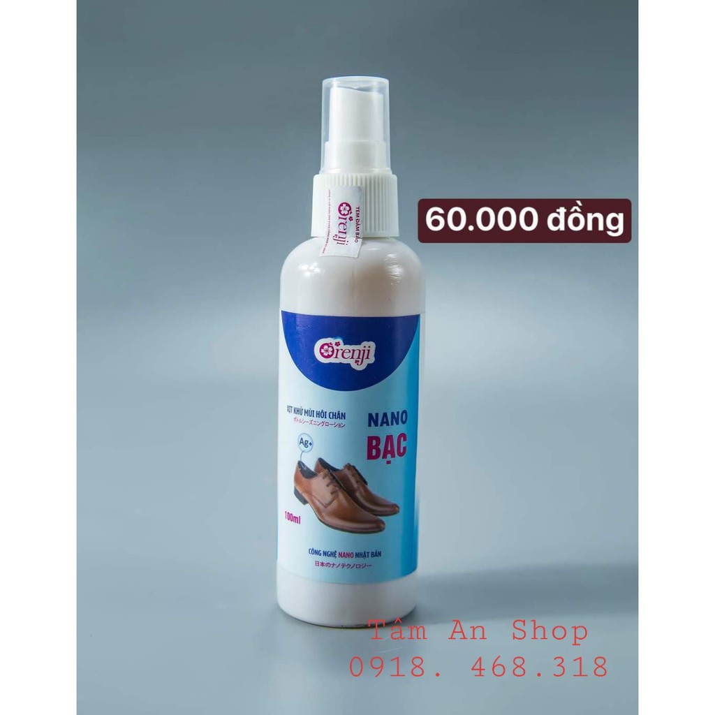 XỊT THƠM CHÂN, NÁCH TINH DẦU LAVENDER/ HOA HỒNG ORENJI 50ML