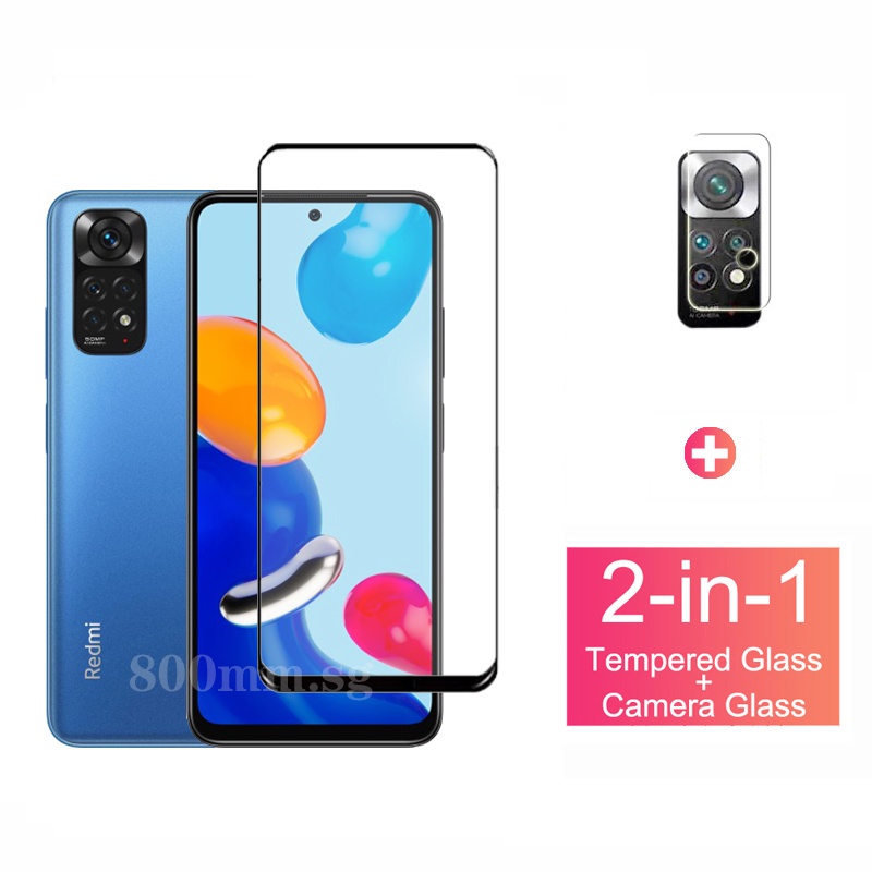 Kính Cường Lực Toàn Màn Hình Cho Redmi Note 11 Redmi Note 11 4G 5G 10 9S 9 Mi 10T Pro Lite Poco M3 X3 NFC