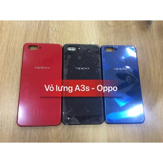 Vỏ Lưng oppo A3s,kèm kính camera,khay sim