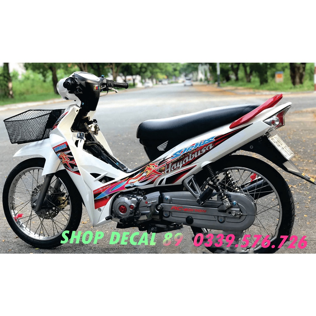 Tem Rời Sirius 50cc - 110cc Hayabusa MS 892642 - Tem chế 3 lớp cao cấp