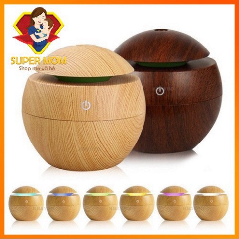 🔥XẢ KHO🔥 Đèn Xông Tinh Dầu Phun Sương Tạo Ẩm Vân Gỗ Cao Cấp Tốt Nhất Mẫu Mới 2023