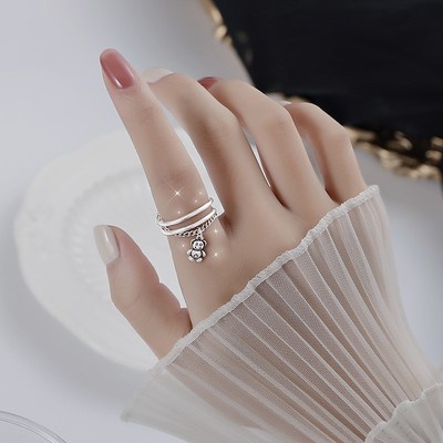 Nhẫn Hở Hình Gấu Đơn Giản Thời Trang Cá Tính