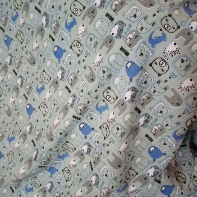 Vải kate hình thú