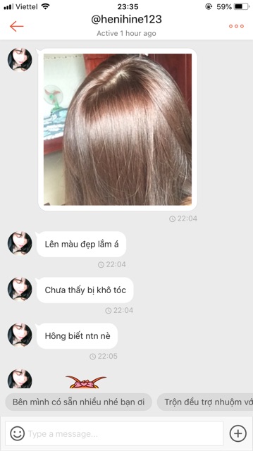 Thuốc nhuộm màu NÂU ÁNH KHÓI kèm trợ dưỡng găng tay thuocnhuomtoc60k.hanoi | BigBuy360 - bigbuy360.vn