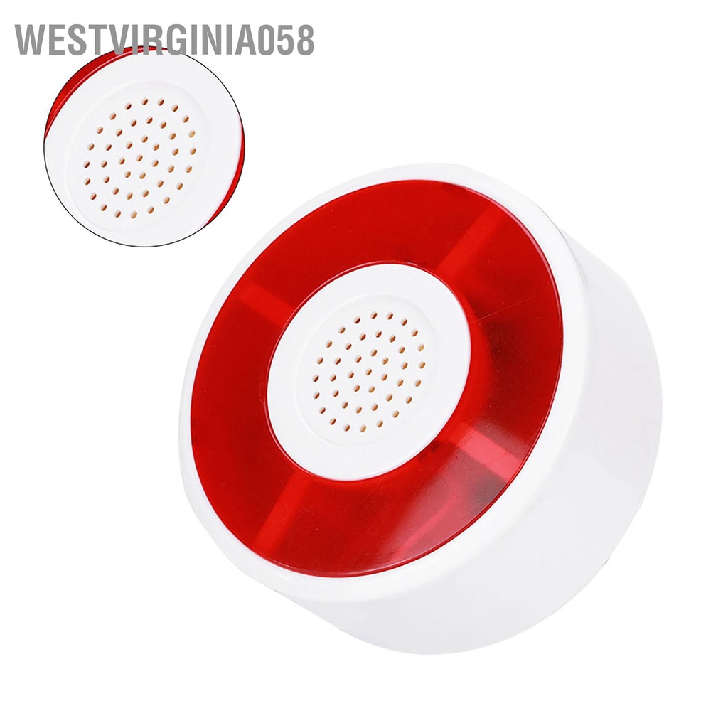 Có thể bán buôn Đèn chớp LED DC 12V Cảnh báo an ninh Báo động nhấp nháy Tín hiệu đèn cảnh Còi Westvirginia058 Hàng giao ngay