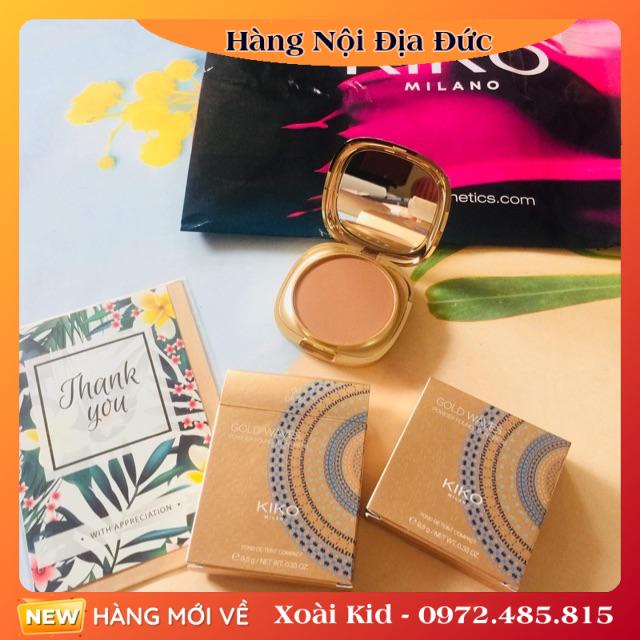 Phấn phủ KIKO GOLD WAVES của Đức -Đủ Bill