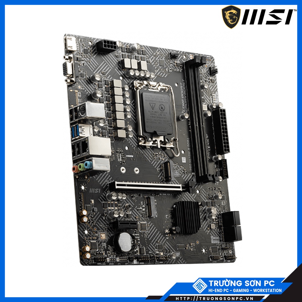 Mainboard MSI PRO H610MB DDR4 M.2 NVME Connector | Socket 1700