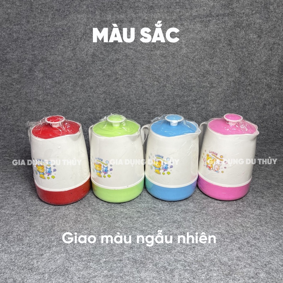 Ca đựng trà đá quán ăn dung tích 1000ml-1500ml-2000ml, ca giữ nhiệt nhựa PP chính phẩm sạch sẽ và bền bỉ - giadungduthuy