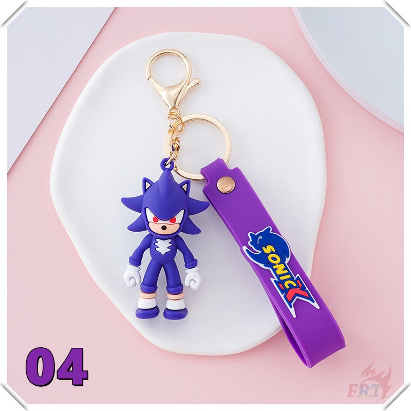 ✪ Móc Khóa Sonic The Hedgehog ✪ 1 Móc Khóa Silicon Hình Nhân Vật Hoạt Hình Anime Dễ Thương
