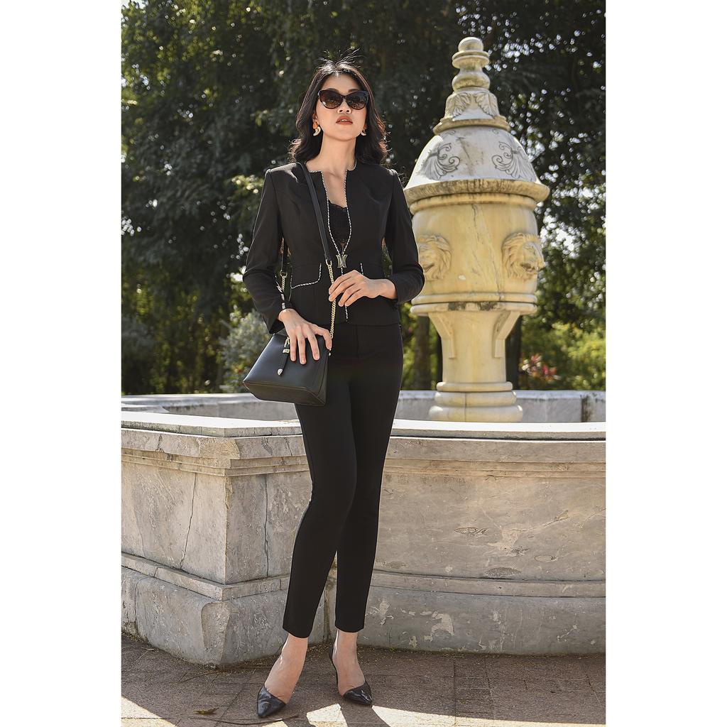 Áo vest cổ tròn MMOutfit V0820141 | BigBuy360 - bigbuy360.vn