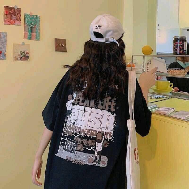 Áo thun unisex tay lỡ form rộng CaMa Store M30