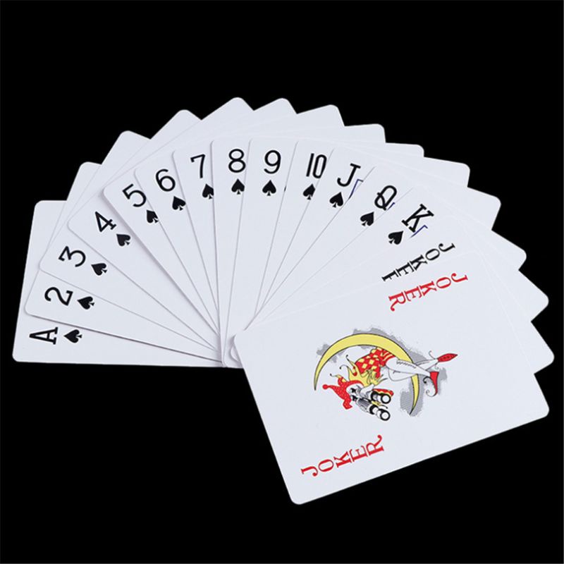 Bộ Bài Poker Bằng Nhựa Dẻo Chống Thấm Nước Chất Lượng Cao