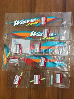 Trọn bộ tem zin wave thái 110