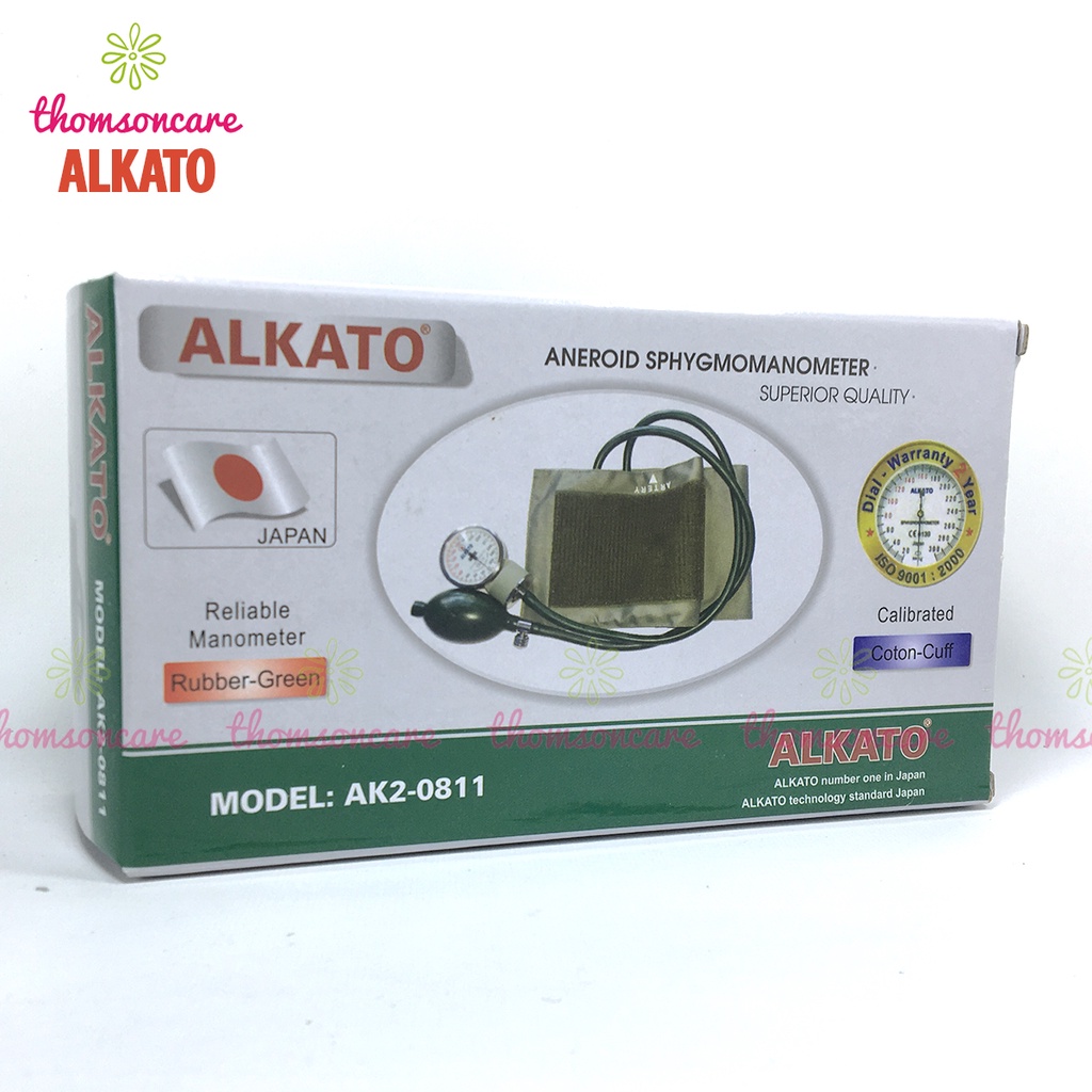 Ống nghe y tế Alkato từ Nhật Bản, tai nghe 2 mặt cho bác sĩ nghe nhịp tim mạch Doctor Stethoscope cho bé