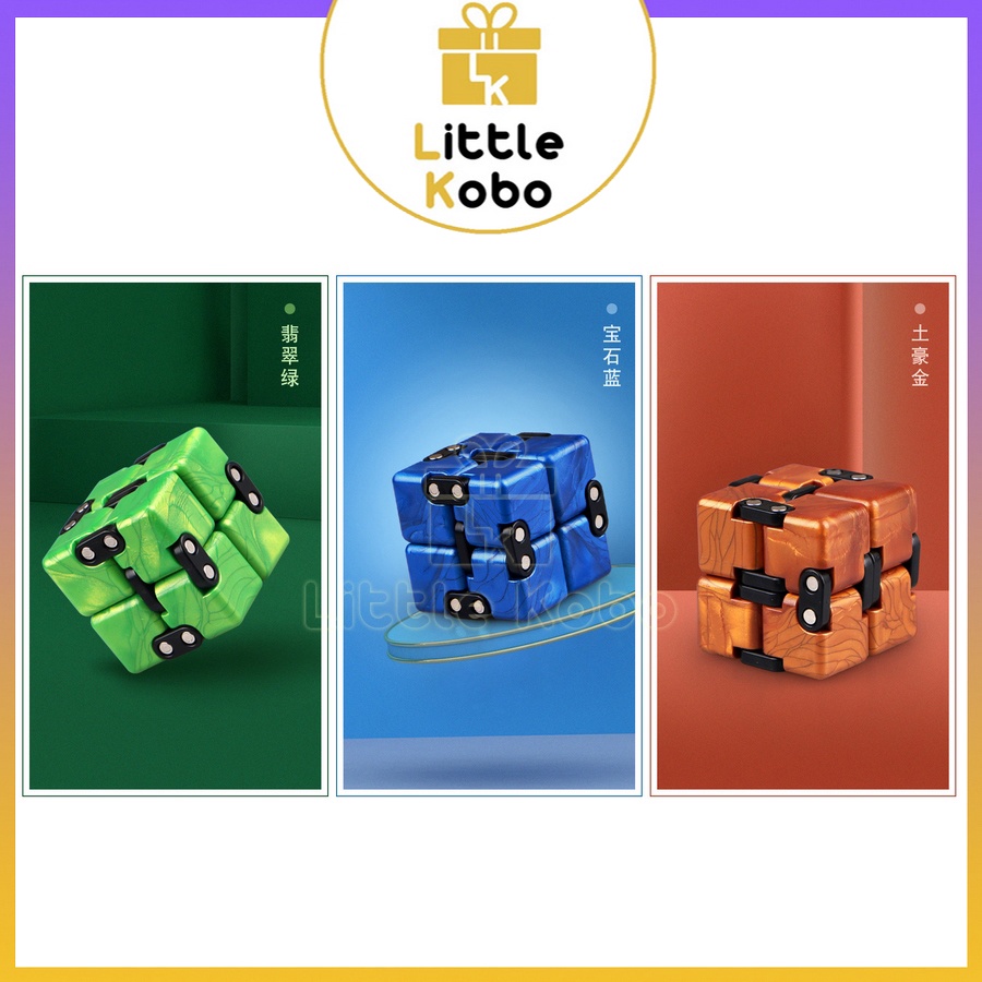 Khối Rubik QiYi Lập Phương Vô Cực Infinity Cube Galaxy Rubic 2x2 Đồ Chơi Xả Stress