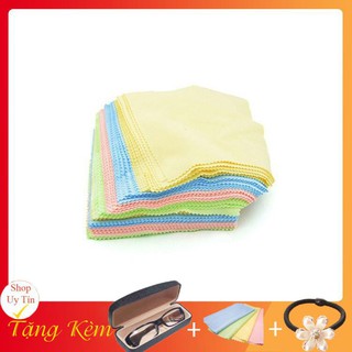 Khăn lau mắt kính thời trang, kính cận giá rẻ