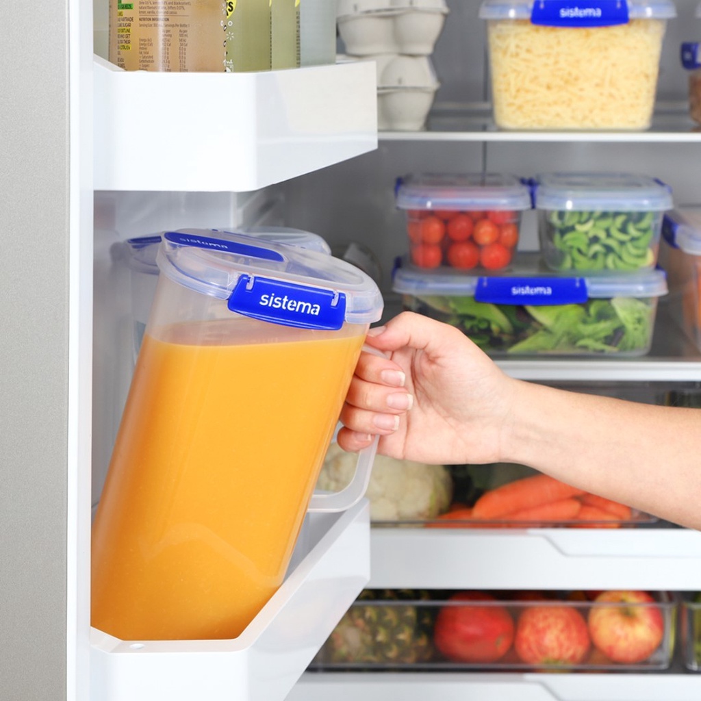 Bình đựng nước nhựa Klip It Sistema, dung tích 2L, sản xuất tại New Zealand - 1420