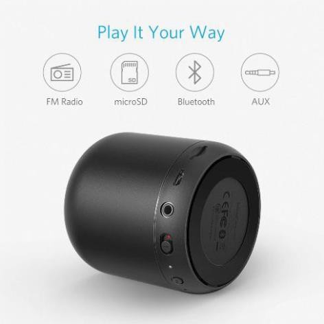 Loa Bluetooth Di Động Anker Soundcore Mini, Bluetooth 4.0, Hỗ Trợ Thẻ Micro SD, Kết Nối AUX - Phân Phối Bởi TopLink