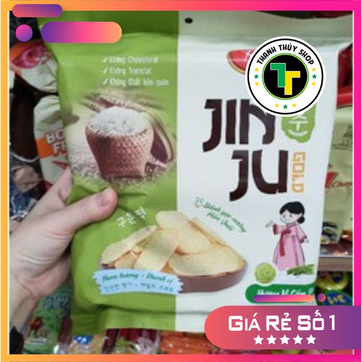 Bánh gạo Jinju Hàn Quốc vị cốm sữa siêu mới toanh cực ngon trên thị trường loại 134g