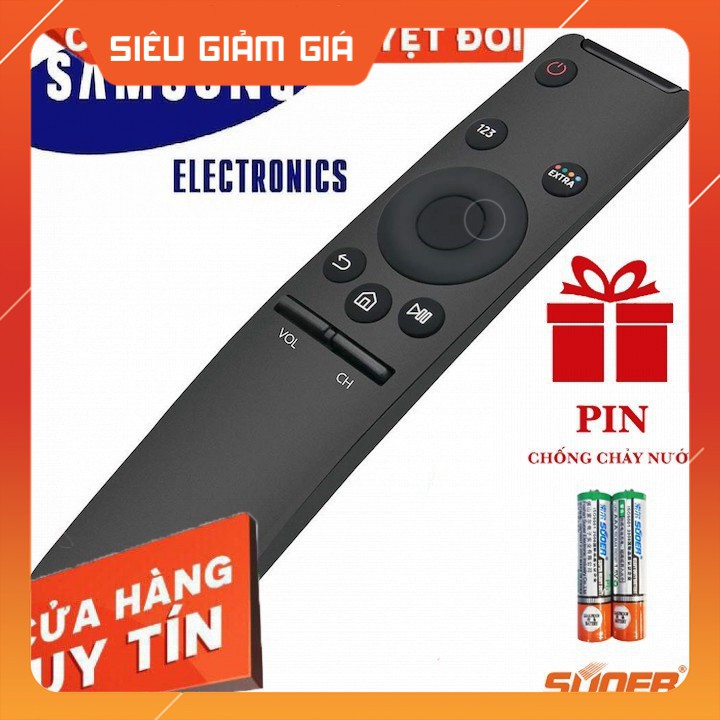 ttdREMOTE ĐIỀU KHIỂN TIVI SAMSUNG 4K SMART CONG (LƯNG ĐEN - KHÔNG VOICE - GIÁ TỐT)std