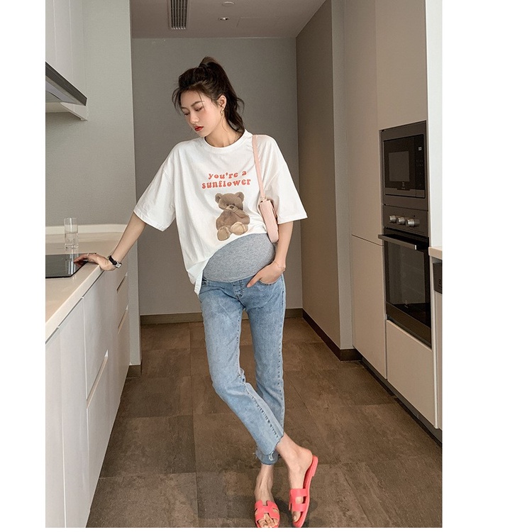 Quần Bầu Xinh Quần Jean Bầu Trẻ Trung Năng Động Q0297