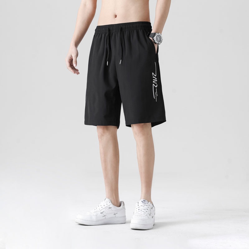 Quần Short Nam Lưng Thun Cột Dây Năng Động