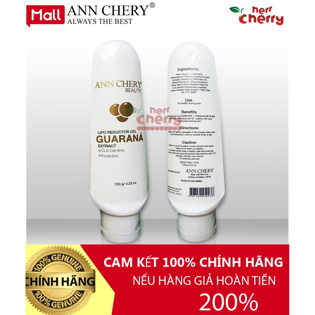 [RẺ VÔ ĐỊCH] Kem tan mỡ Ann Chery mẫu mới Chính hãng 100%