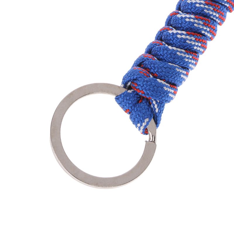 Móc Khóa Sinh Tồn Bằng Thép Không Gỉ Tích Hợp Vòng Nhẫn Tiện Dụng Cho Leo Núi / Cắm Trại