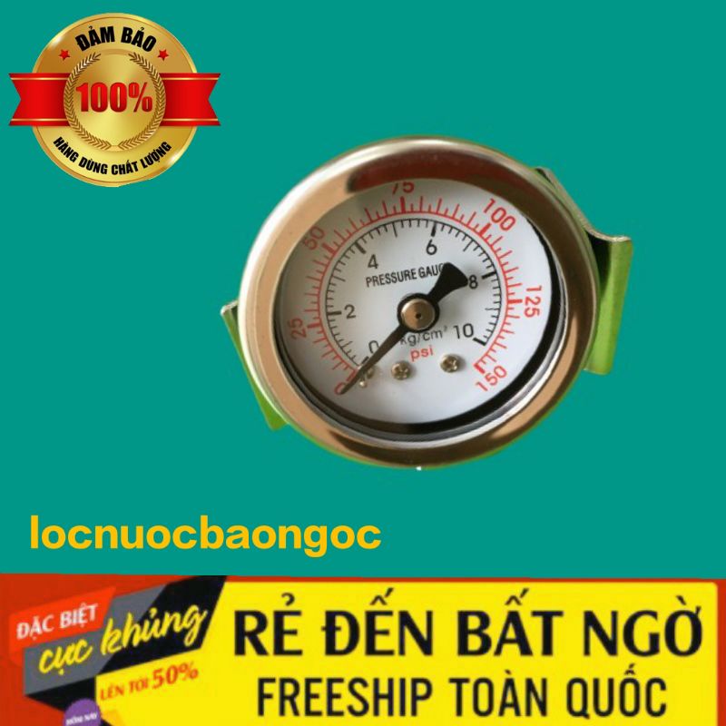 đồng hồ áp lực máy lọc