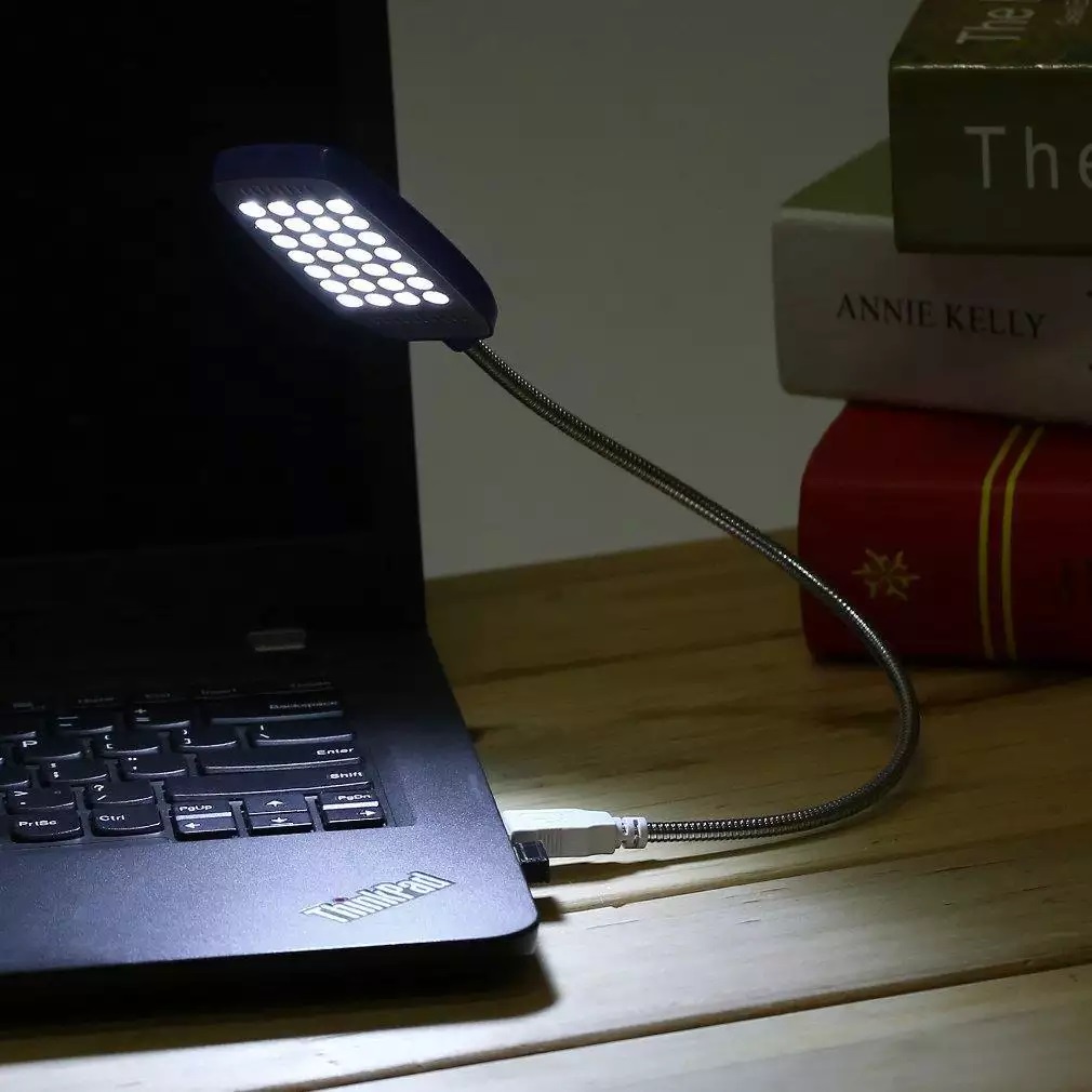 Đèn 28 bóng LED siêu sáng cổng USB cho laptop