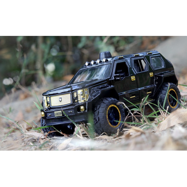 Mô Hình Xe Bọc Thép G-PATTON 1:24 Hãng CheZhi, Khung Xe Kim Loại Kiểu Dáng Mạnh Mẽ