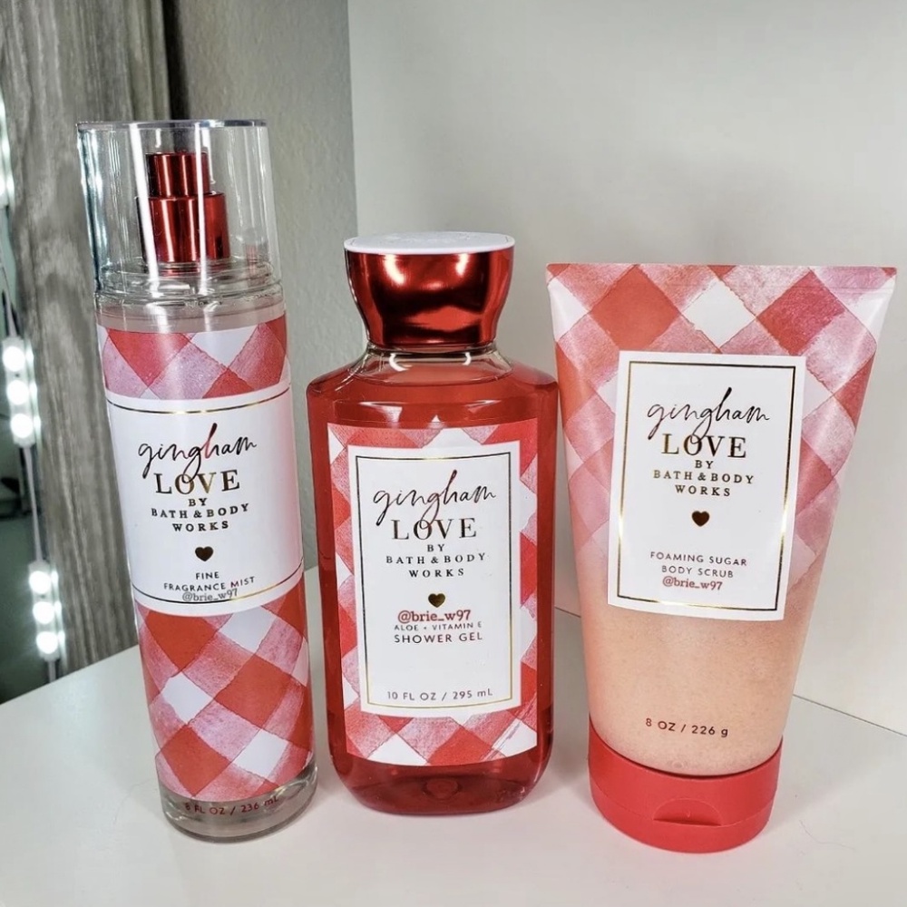 Xịt Thơm body Bath & Body Works Gingham Love Fine Fragrance Mist 236ml