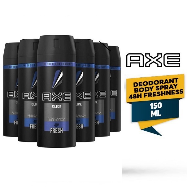 Xịt khử mùi AXE Click chai 150ml