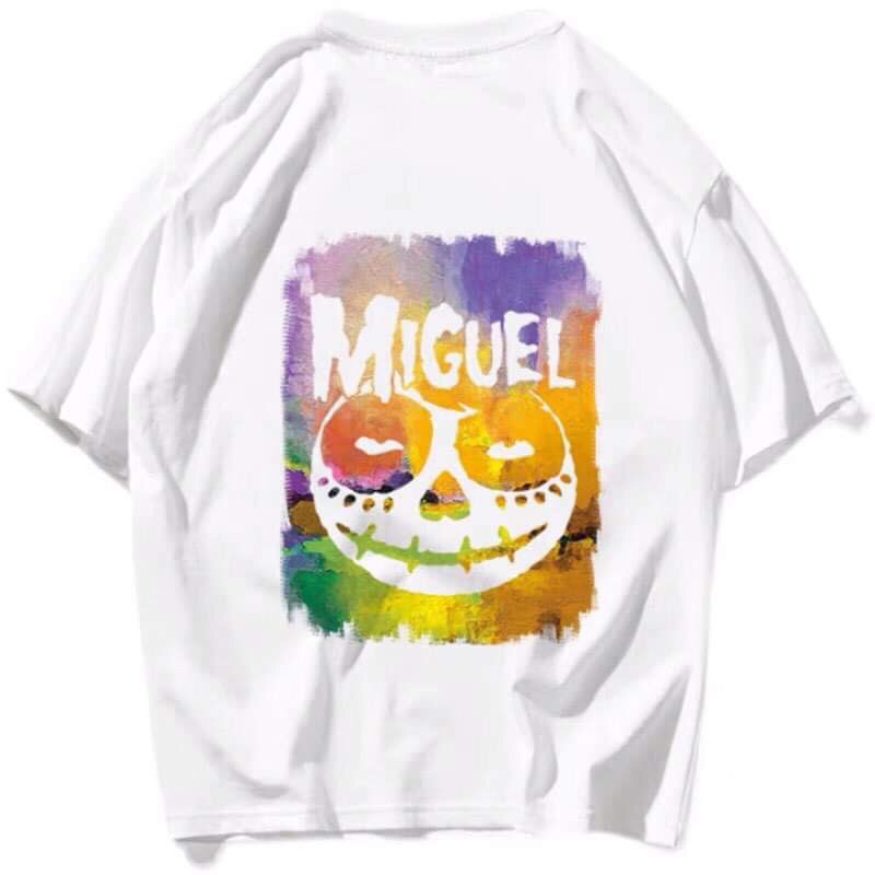 [2Buffalo] Áo thun Unisex, Áo thun nam nữ 100% cotton cao cấp Miguel streetwear form oversize co giãn 4 chiều | BigBuy360 - bigbuy360.vn