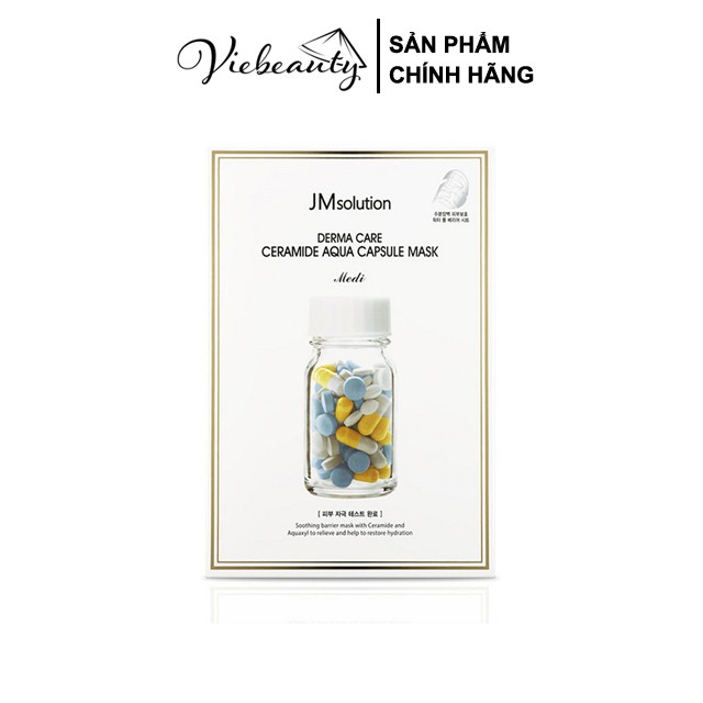 Mặt Nạ Dưỡng Da lẻ Jm Solution Mix (Aqua capsule, Repair capsule, Pearl, Flower, Aurora, Golden rice) - Khongcoson