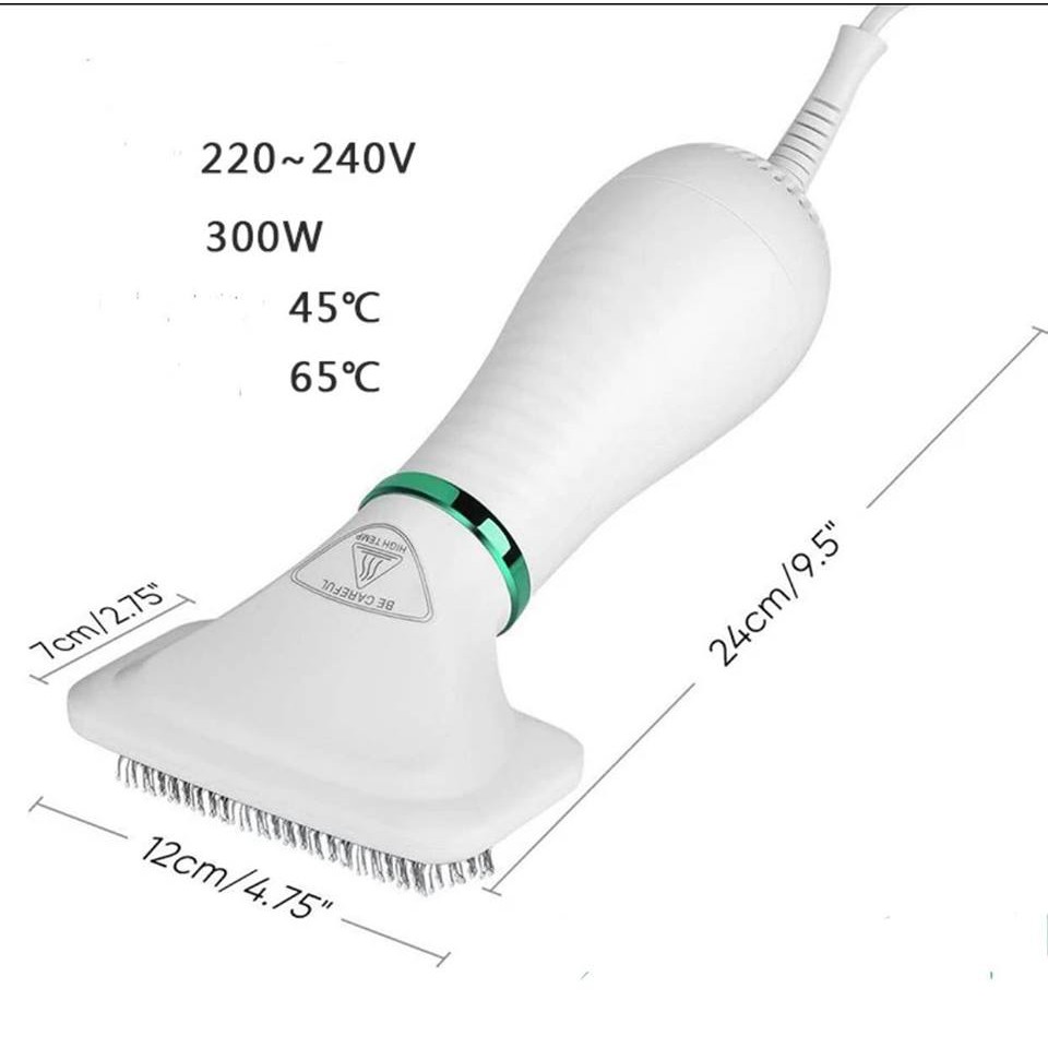 Lược chải lông chó, Lược chải lông mèo kiêm máy sấy Lược Chải Lông Cho Thú Cưng 2 Trong 1