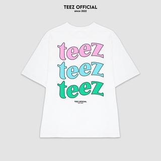 [XẢ NGHỈ BÁN] Áo Thun Unisex Nam Nữ TEEZ - TZ1027 Form Rộng Tay Lỡ Freesize