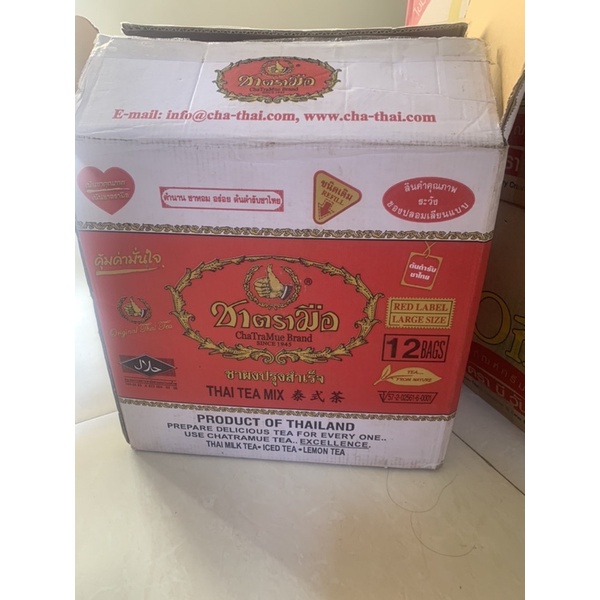 Trà Thái Đỏ Freeship - Hàng chính hãng Thái Lan 400gr/gói