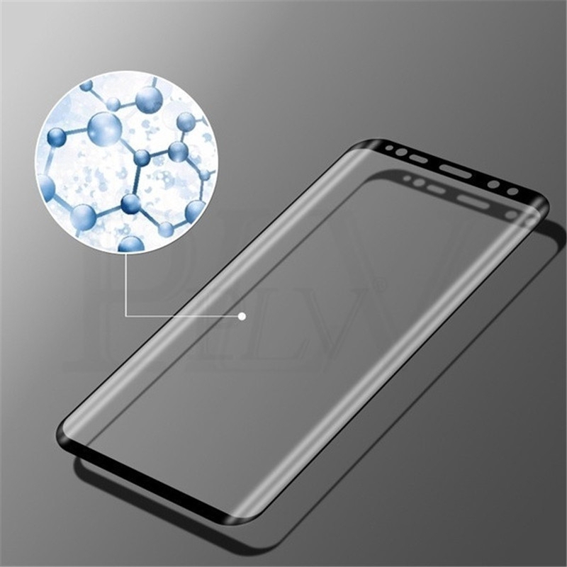 Kính cường lực cong viền cho Samsung Galaxy S9 S8 Plus Note 8 Note 9 10D