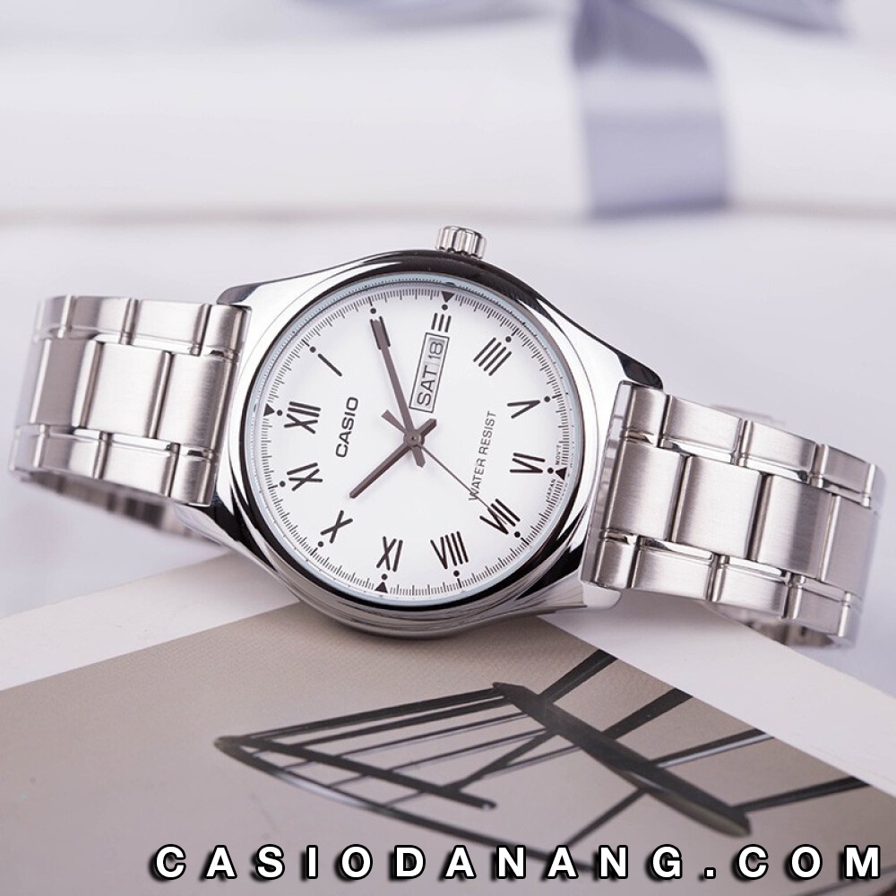 Đồng hồ nam dây kim loại Casio Standard chính hãng Anh Khuê MTP-V006D-7BUDF (38mm)
