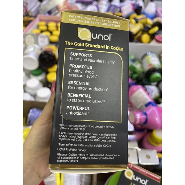 Qunol coq10 120 viên