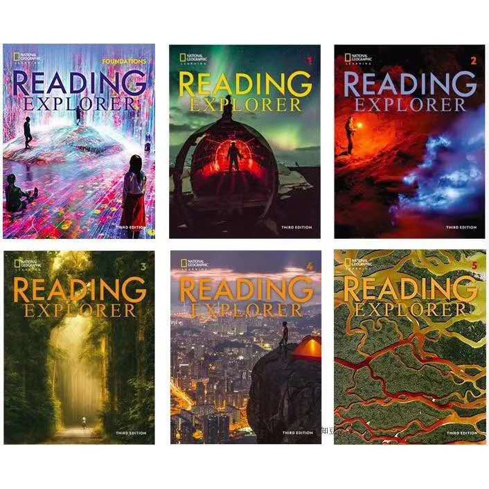 Bộ nhập Reading Explorer – National Geographic learning (New Version – Third Editon) 6 Books