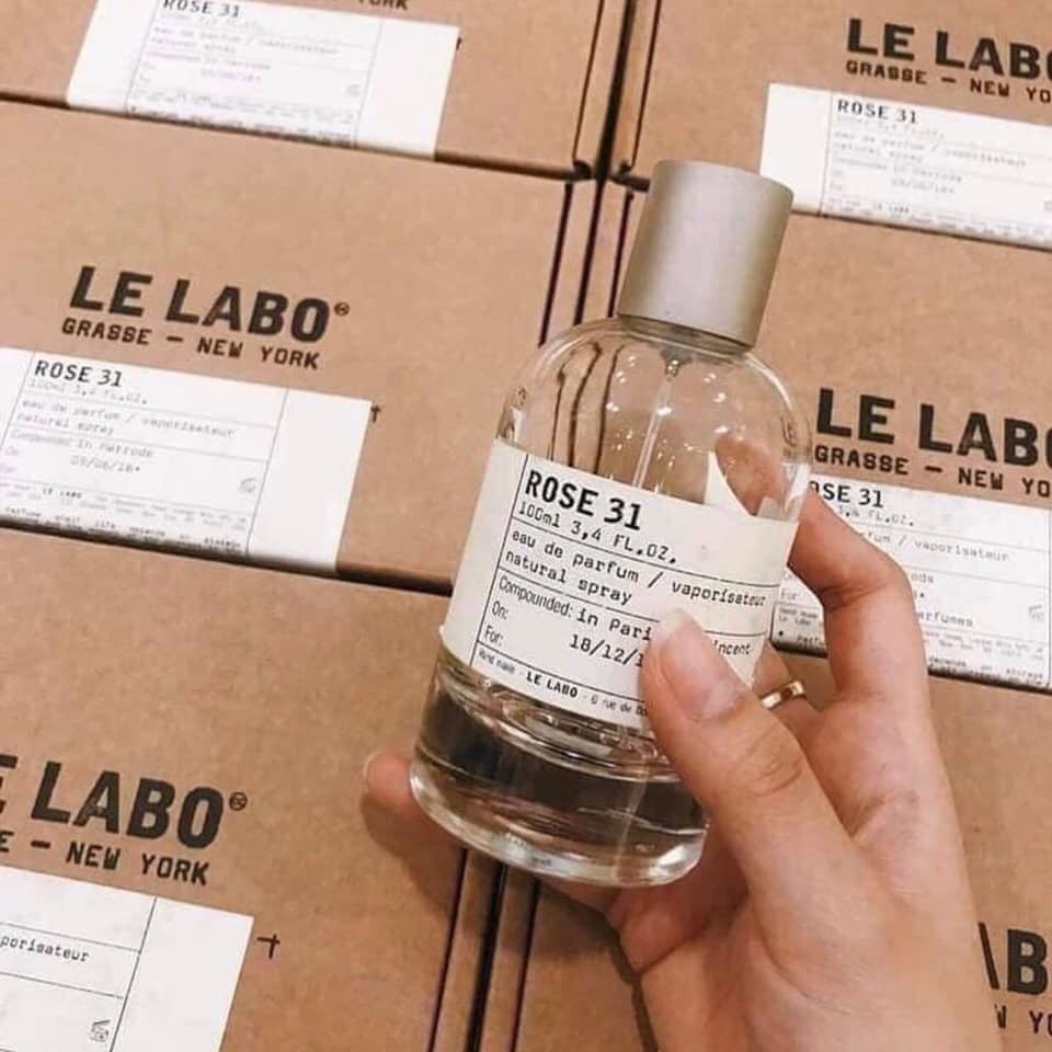 nước hoa nữLE LABO ROSE 31 - Mùi “hồng” Sang Chảnh, thơm nhất thế giới !!!