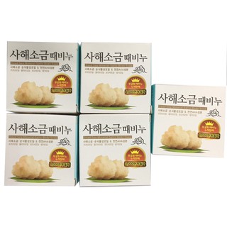 Combo 5 bánh xà bông muối biển Hàn Quốc 85g, PP Sâm Yến 3A